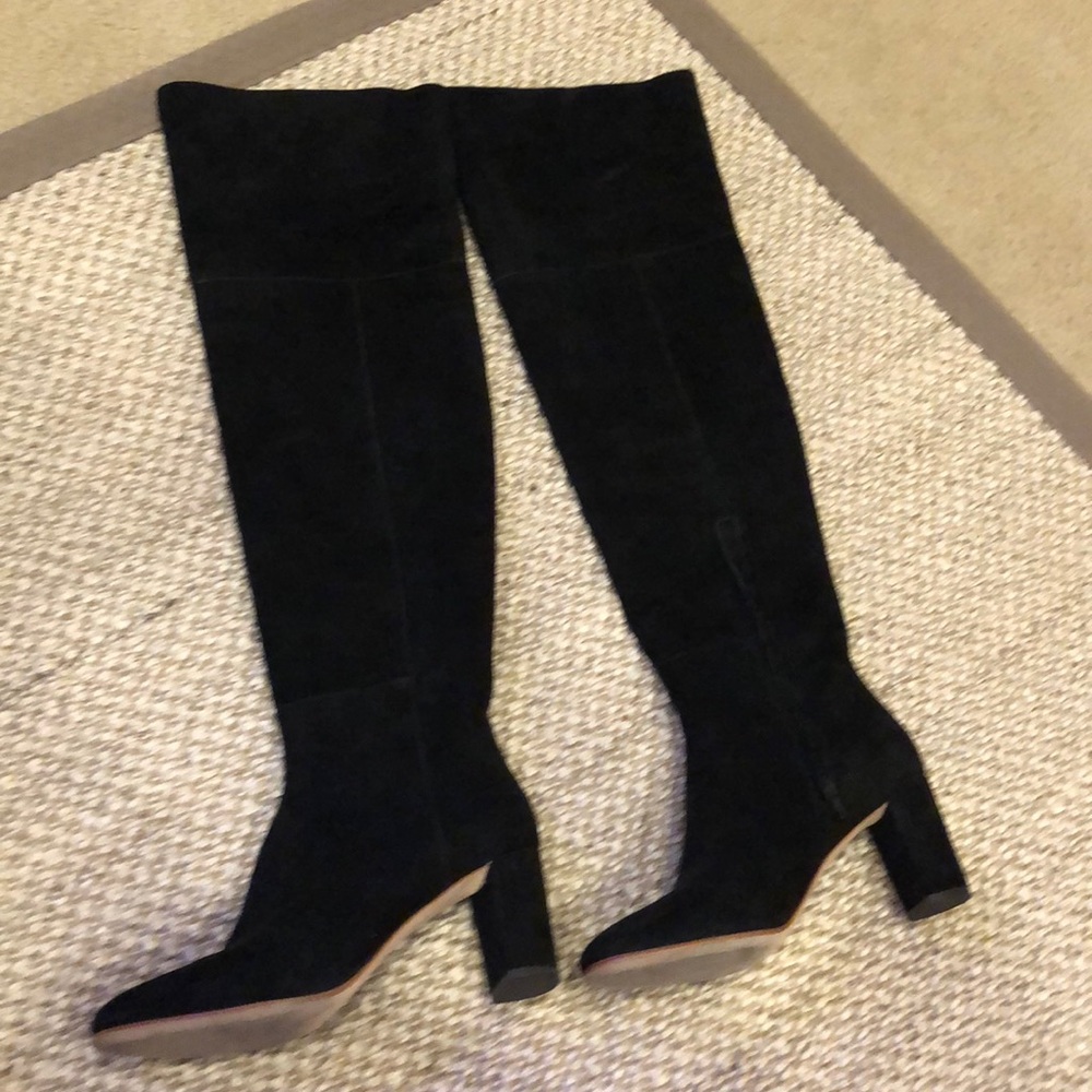 Authentic Loeffler Randall size 7 black suede.